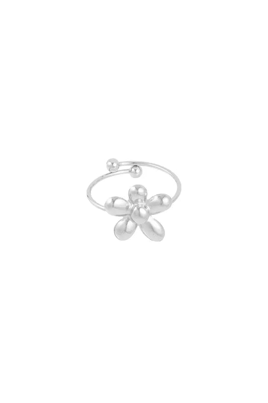 Ring Bloom Silver