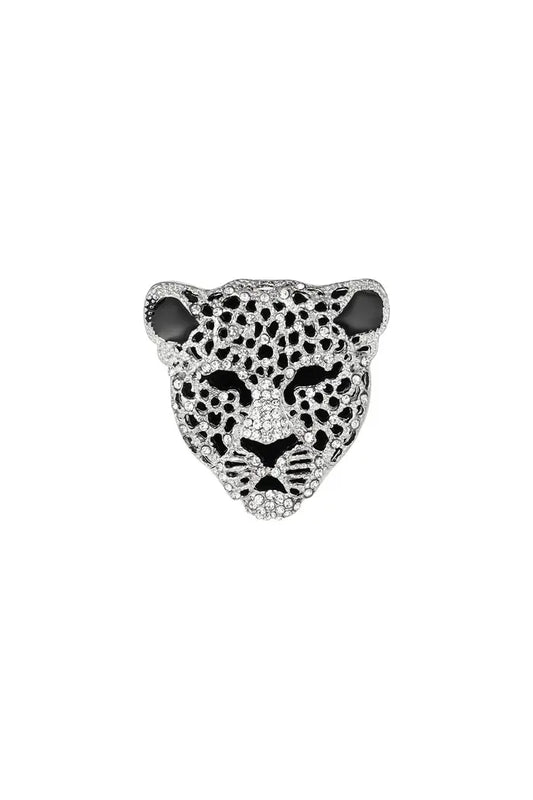Leopard broche