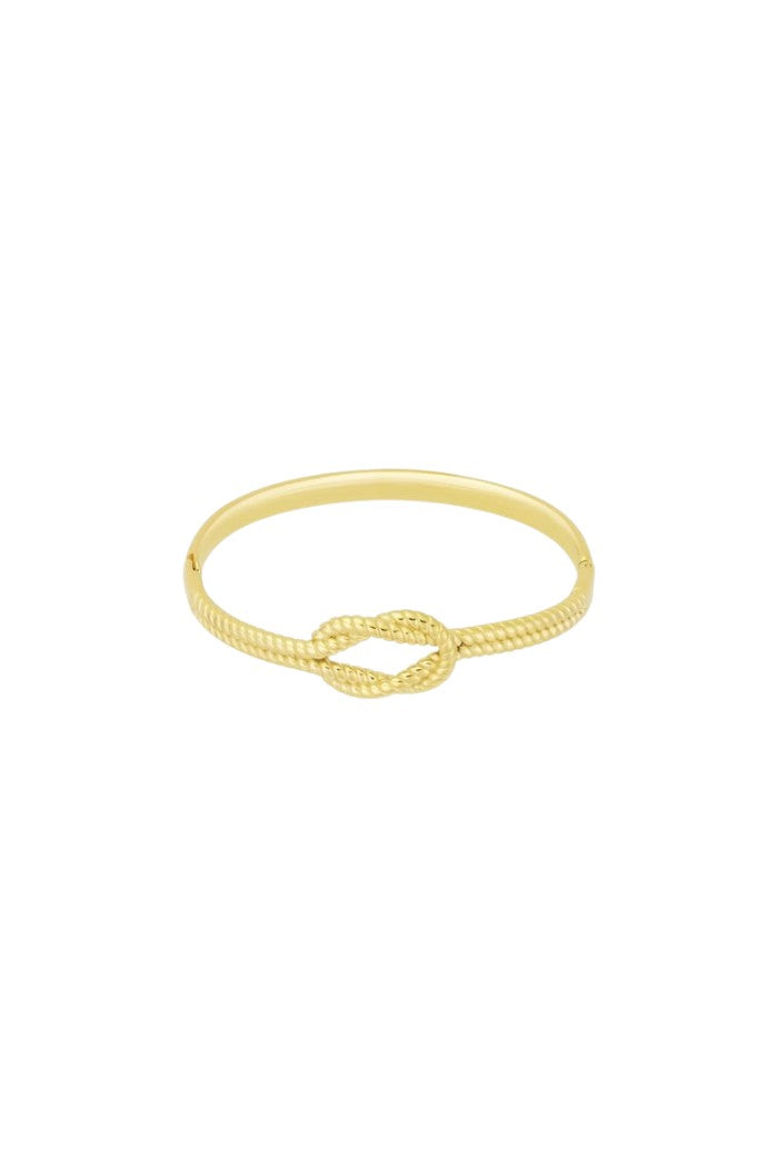 Bangle armband knoop