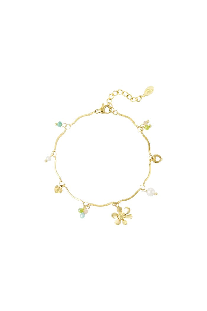 Armband summer flower