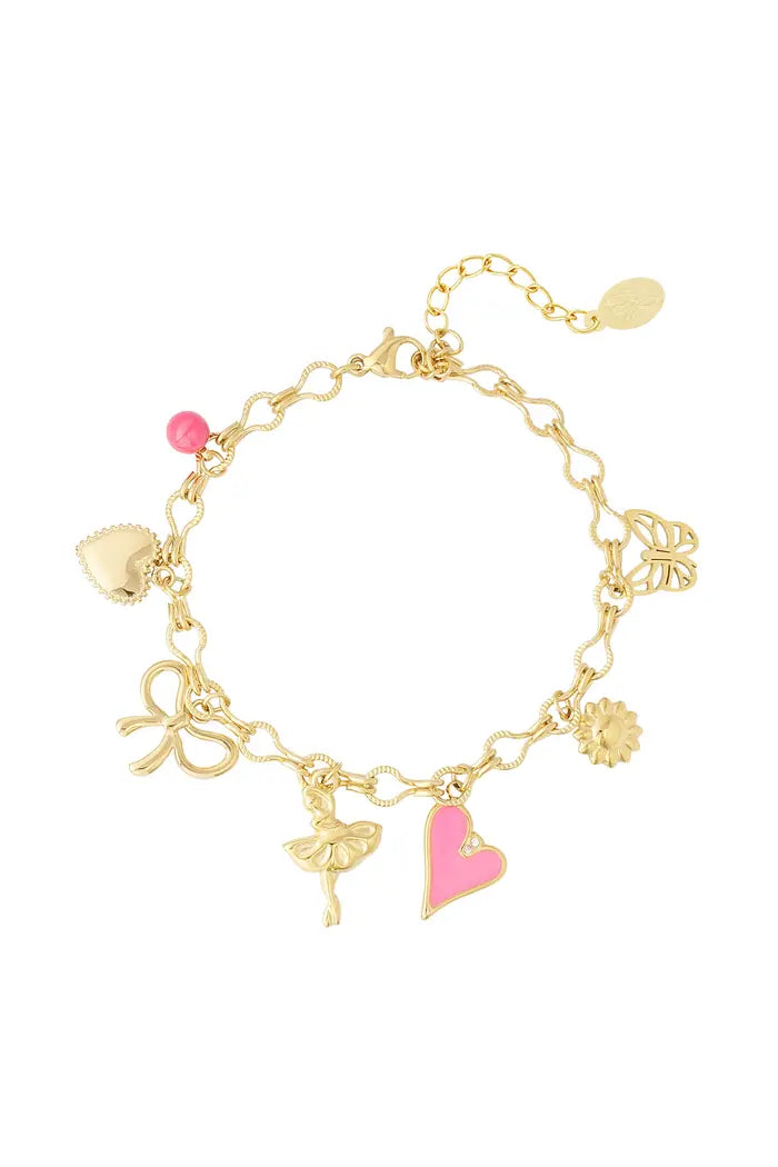 Bedelarmband dancing life