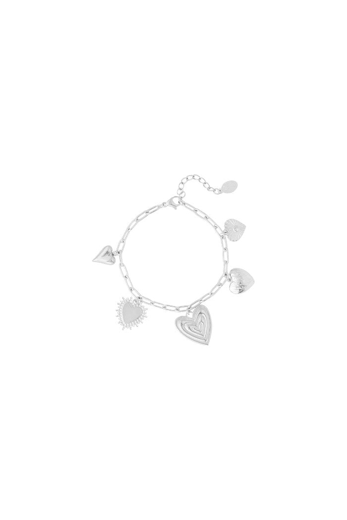 Bedelarmband flower love