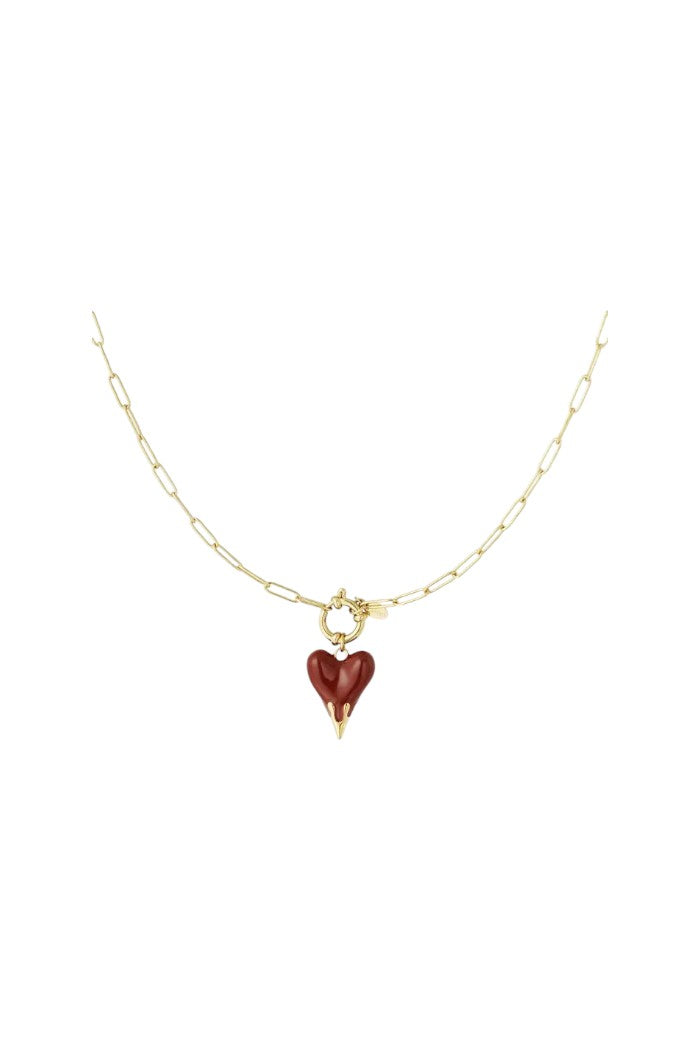 Bedelketting Heart on Fire