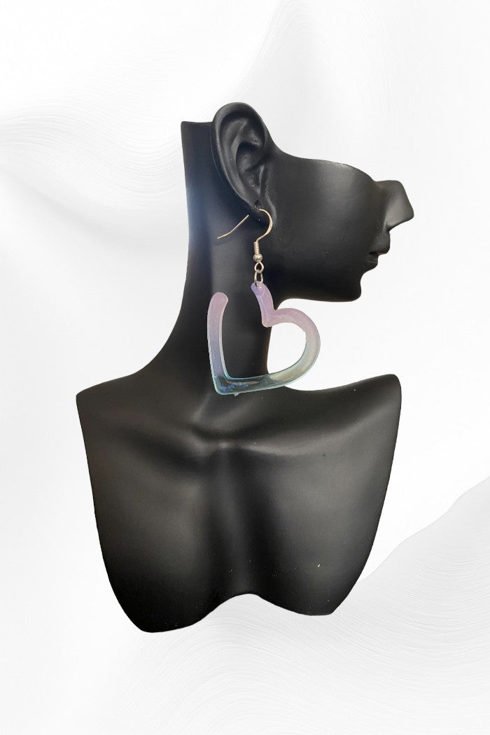 Open Heart Earings