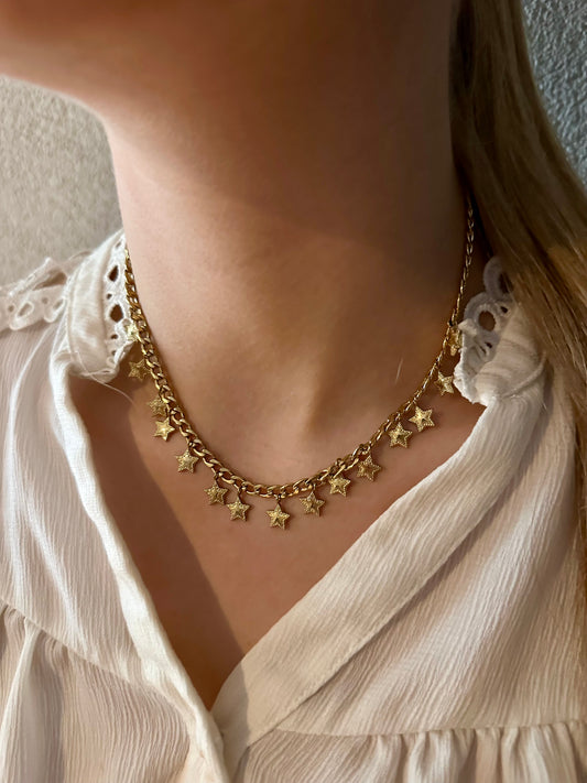 Charms ketting stars