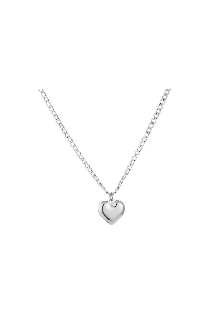 schakel ketting met hart