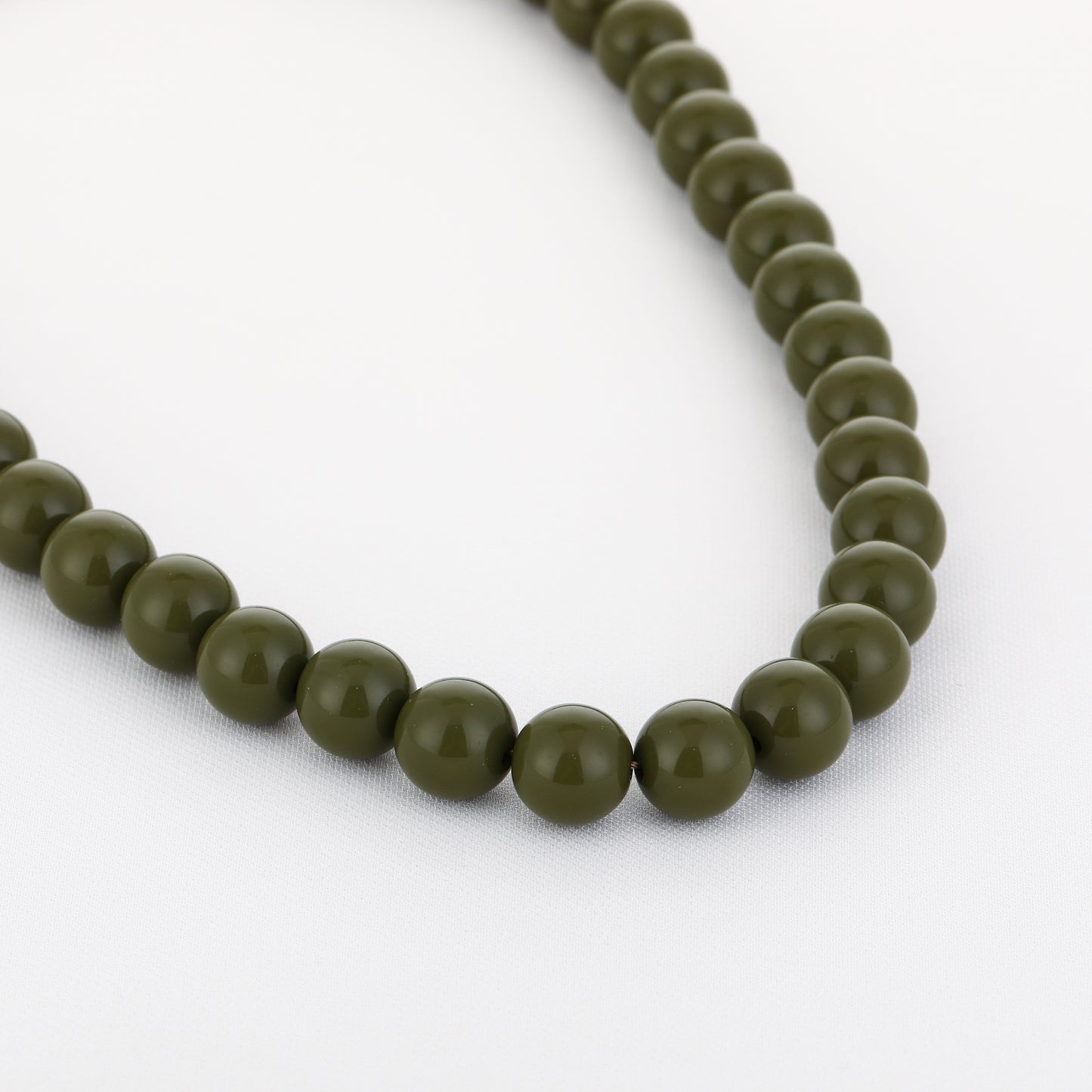 Kralenketting donkergroen