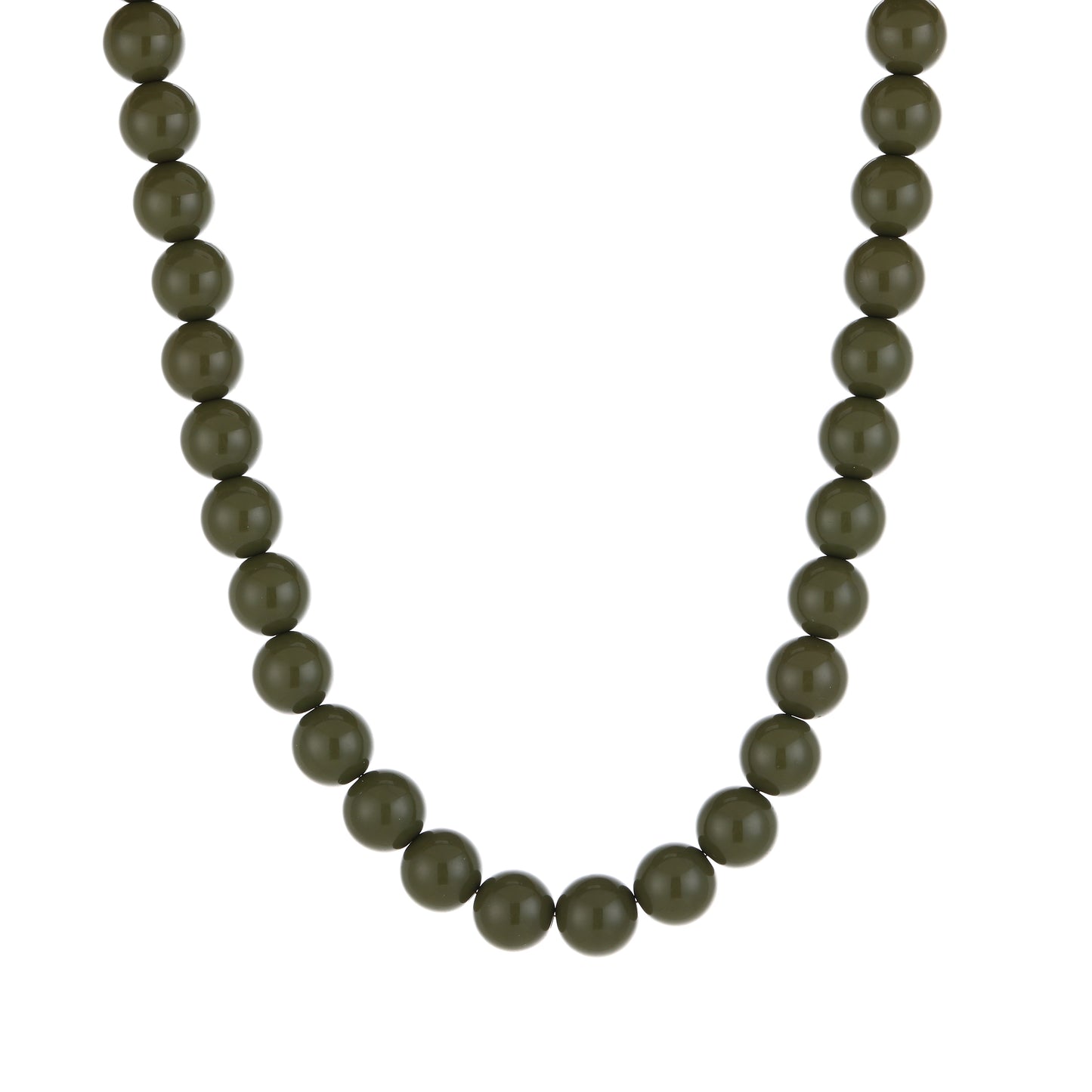 Kralenketting donkergroen