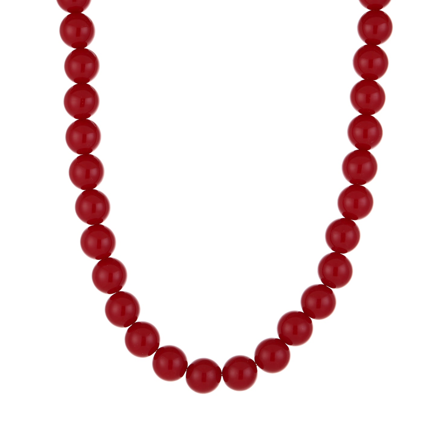 Kralenketting donkerrood