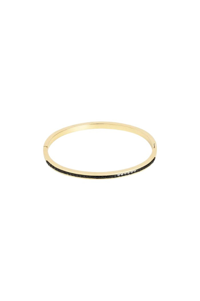 Slavenarmband dunne steentjes