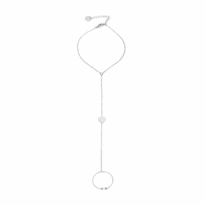 Thin heart Silver