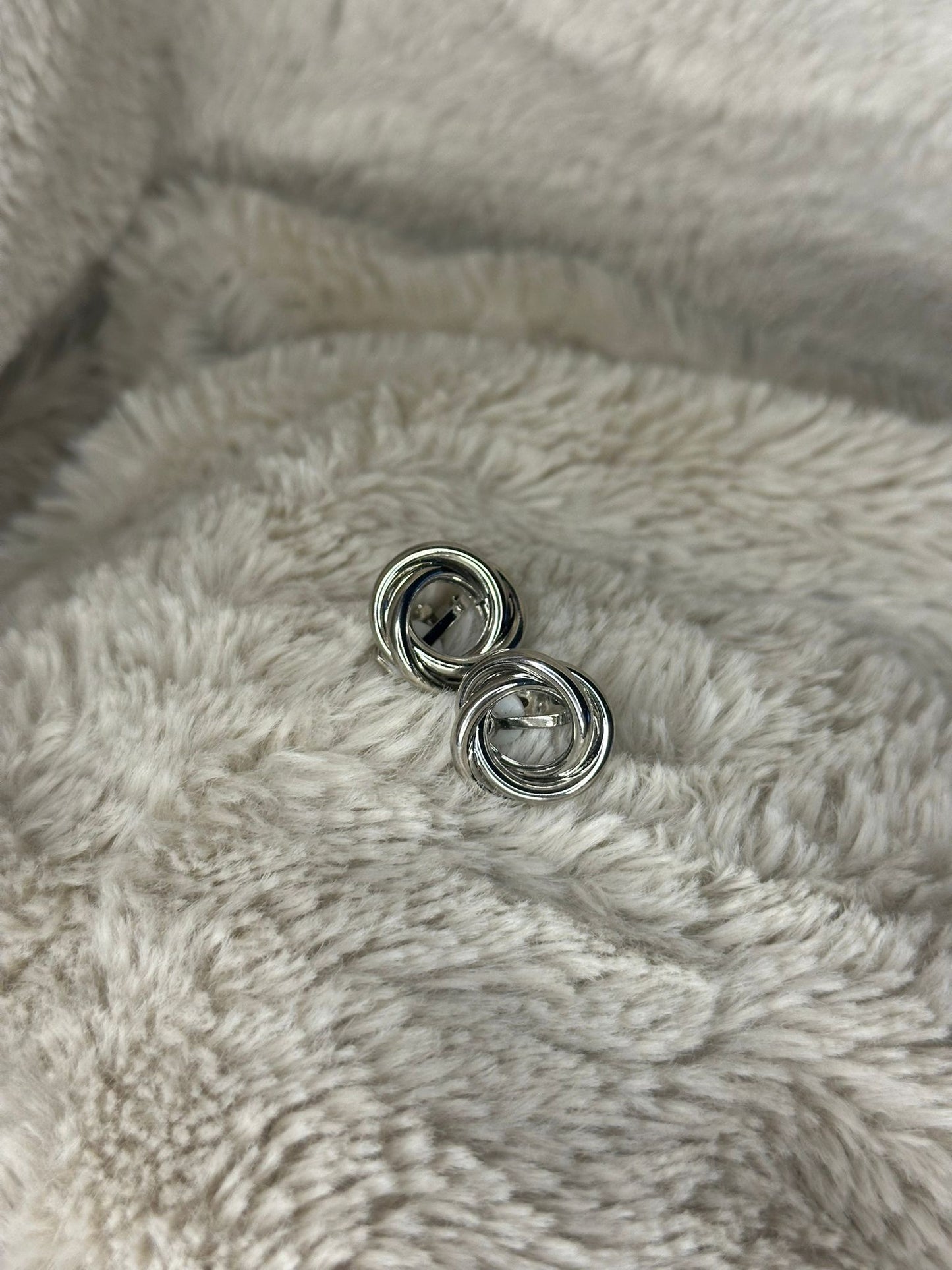 Clip Silver Little Circle