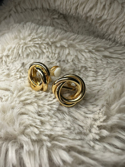 Clip Gold Little Circle
