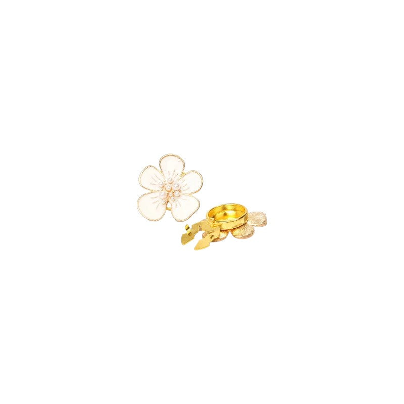 Floral finesse manchetknoop