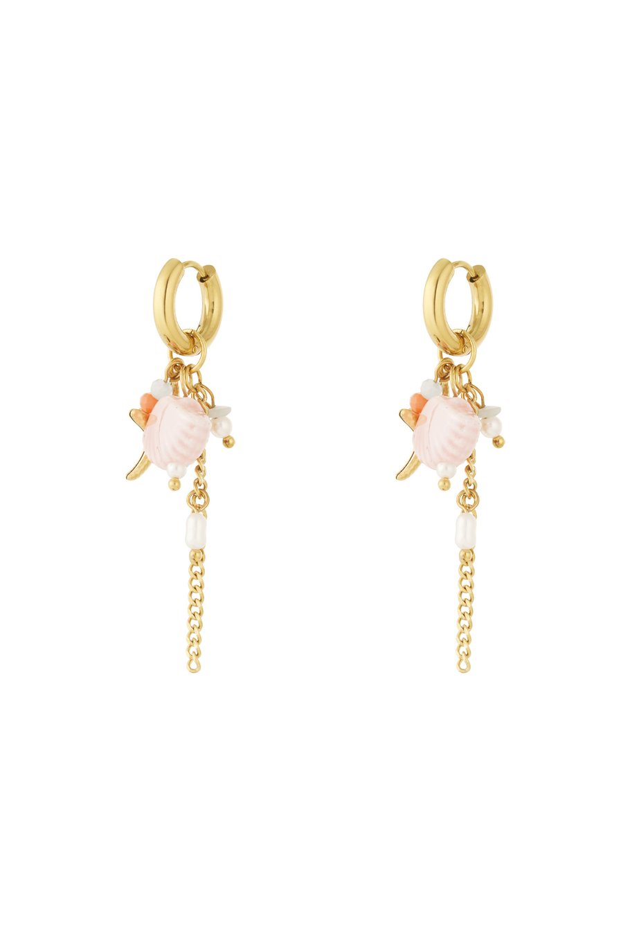 Ocean love oorbellen