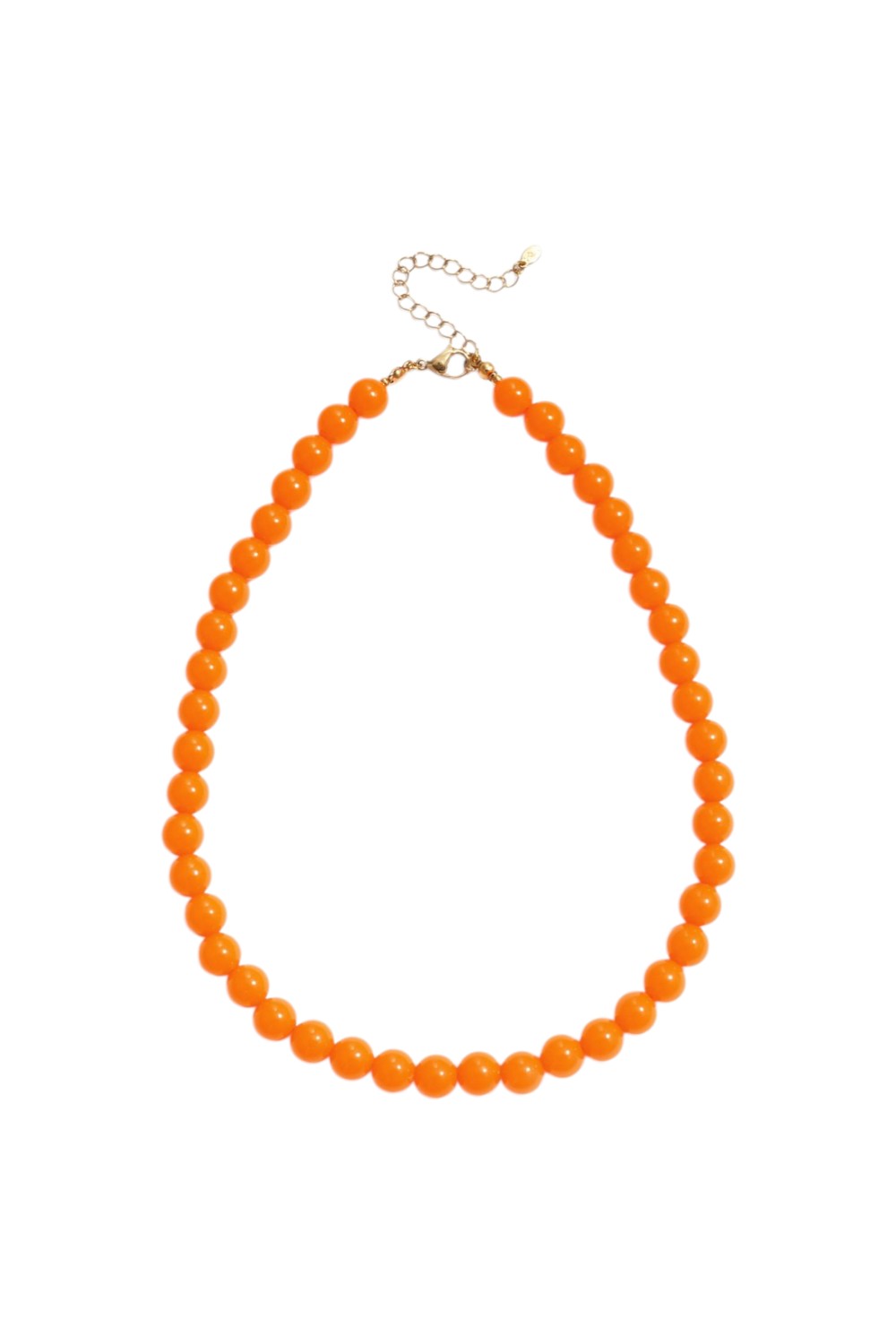Kralenketting Oranjerood