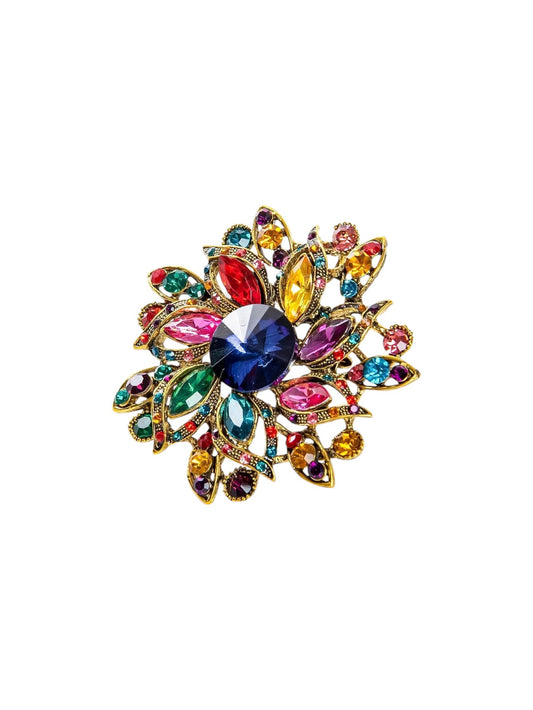 Broche Glamorous Flower