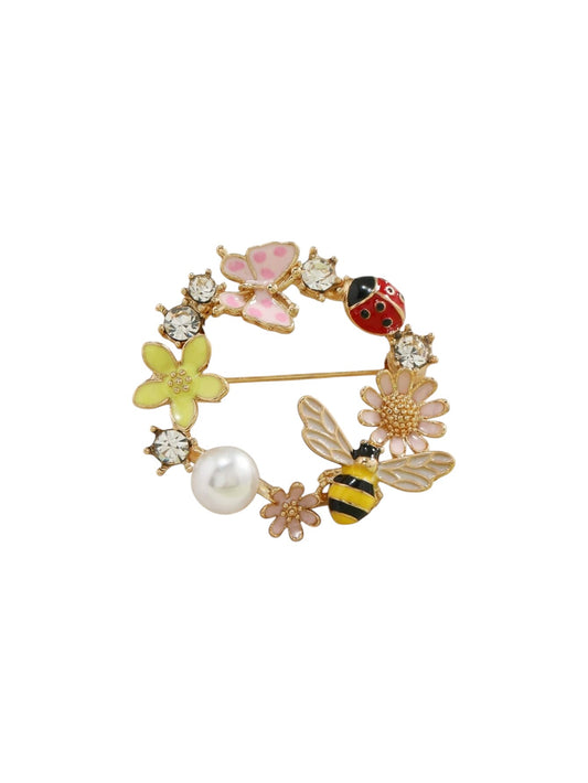 Broche Lentekrans