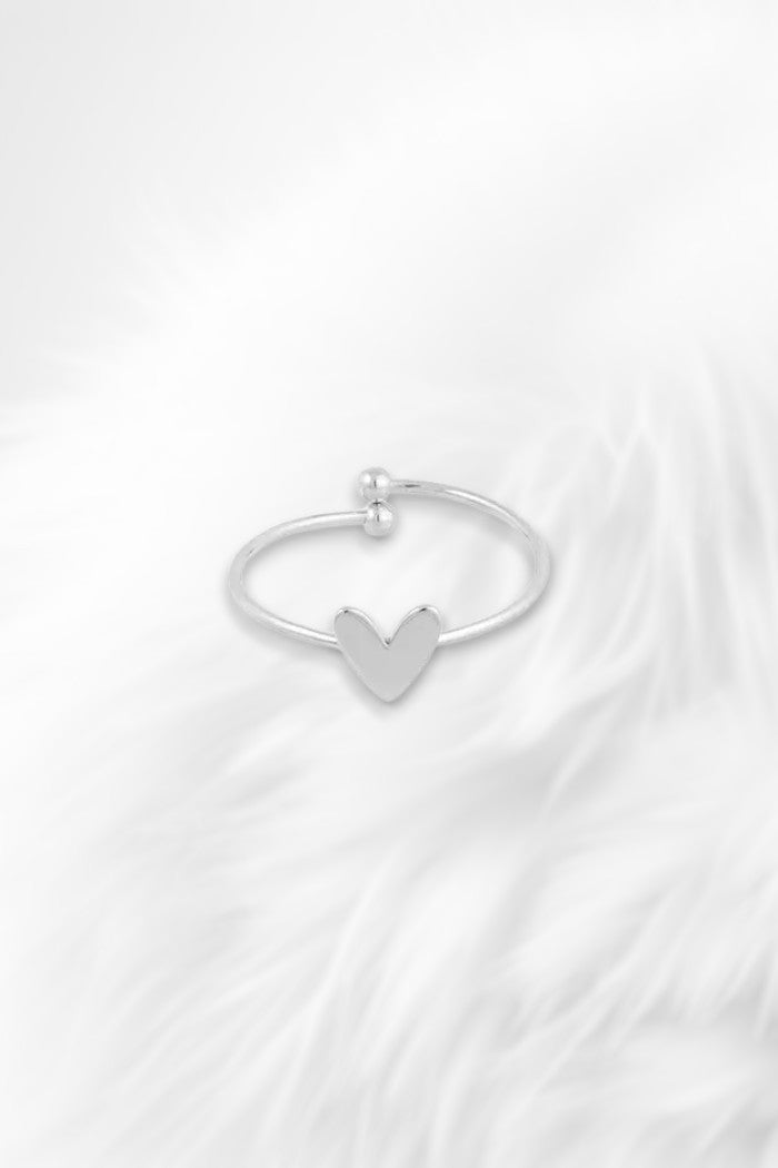 Simple love ring - Gold & Silver