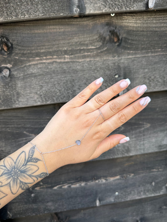 Thin heart Silver