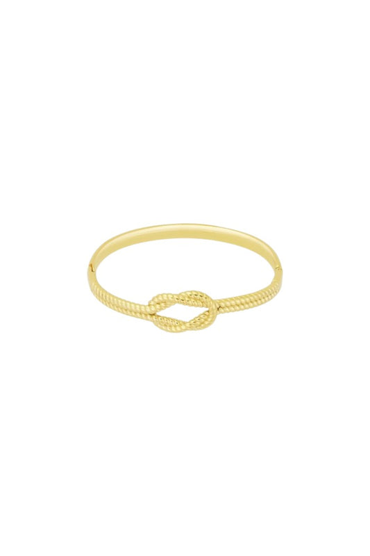 Bangle armband knoop