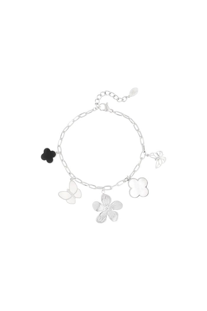 Bedelarmband flower child