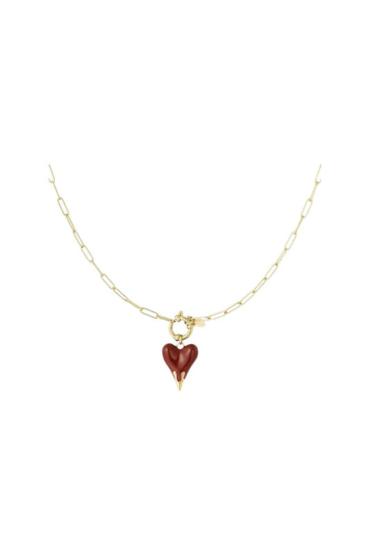 Bedelketting Heart on Fire