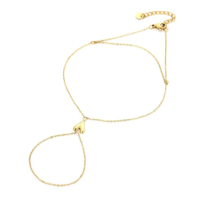 Heart hand chain