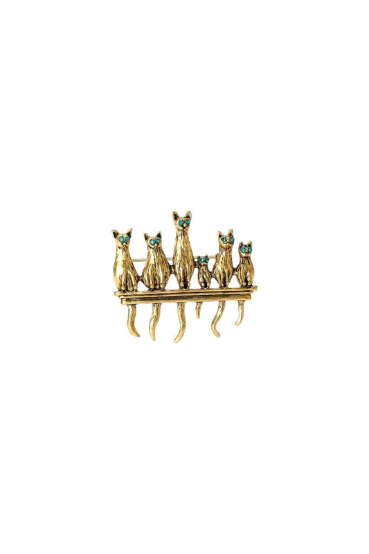 cat Parade Broche