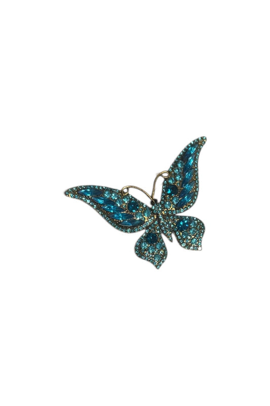 Midnight Sparkle Vlinder Broche