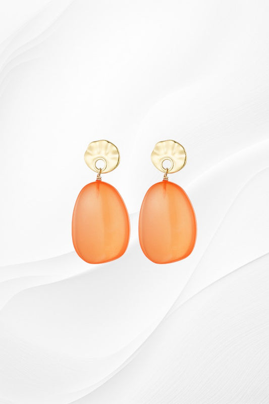Orange Earings