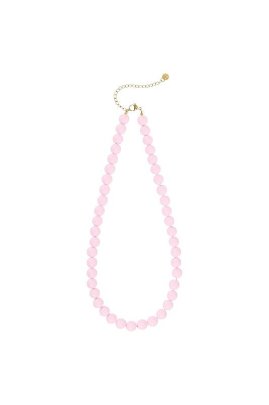 Kralenketting Baby Pink