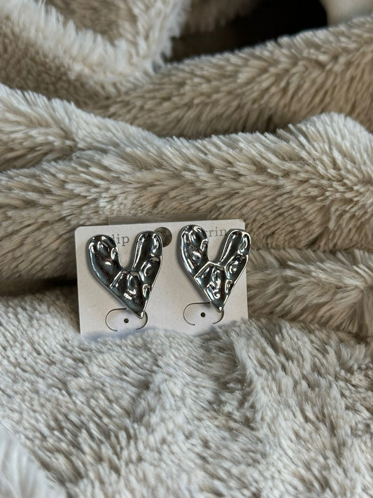 Clip Silver Heart