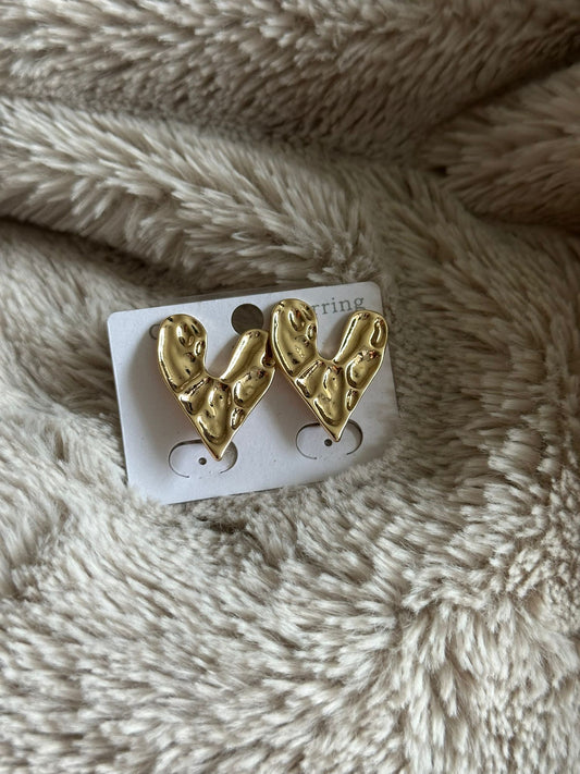 Clip Gold Heart
