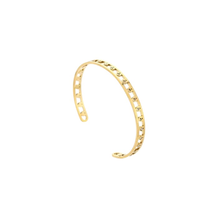bangle hartjes met steentjes