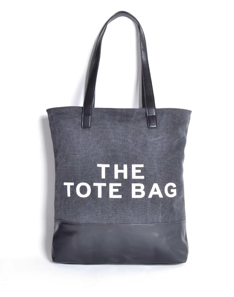 Canvas shopper - Kunstleer