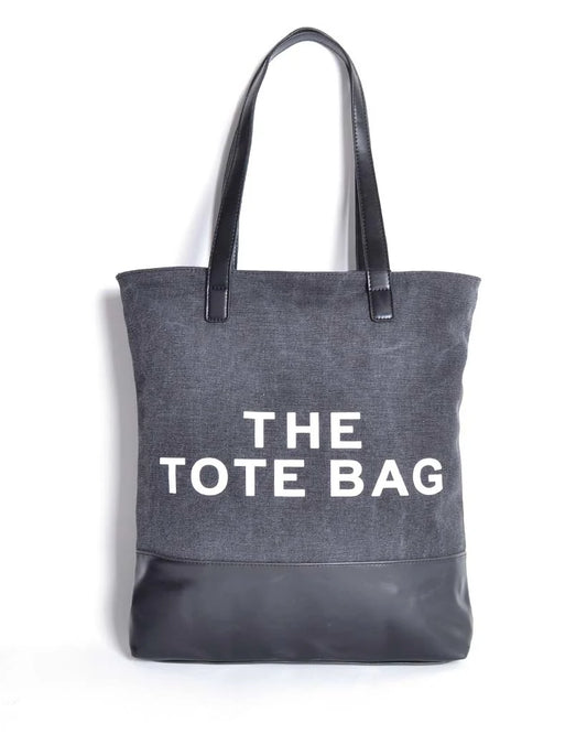 Canvas shopper - Kunstleer