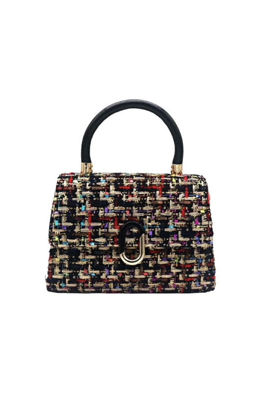 Black multicolor bag