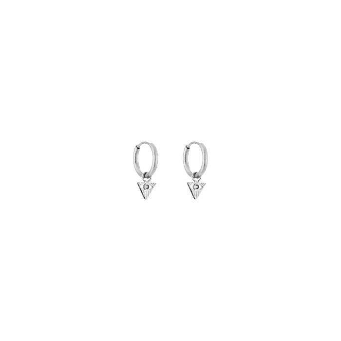 Evil eye earring