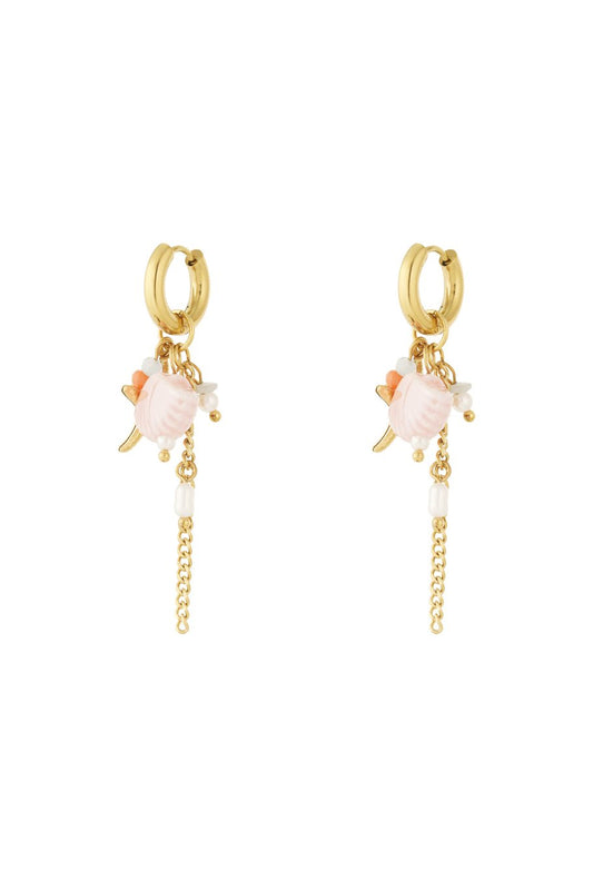 Ocean love oorbellen