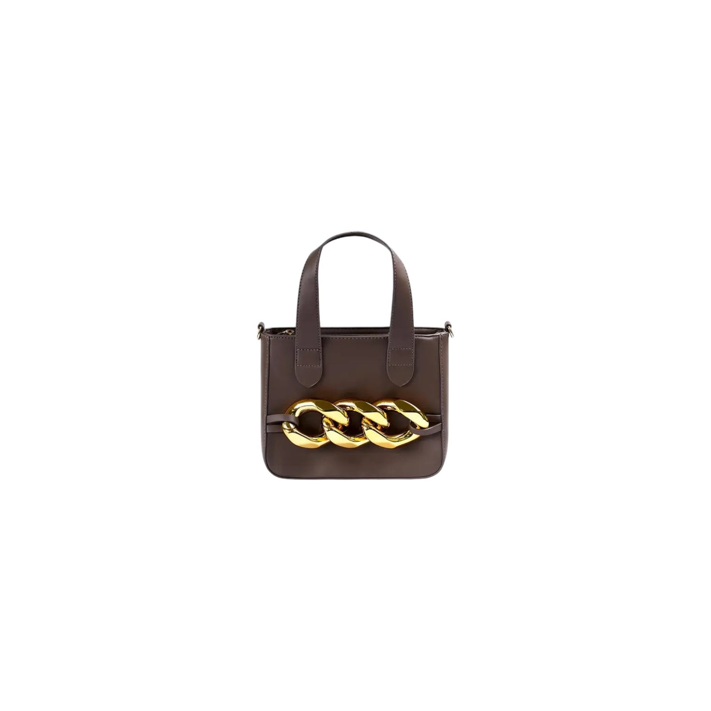 PU Bag with metal chain Blue