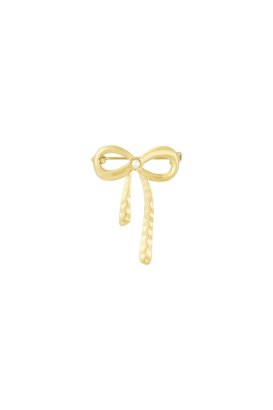 Broche pearl bow