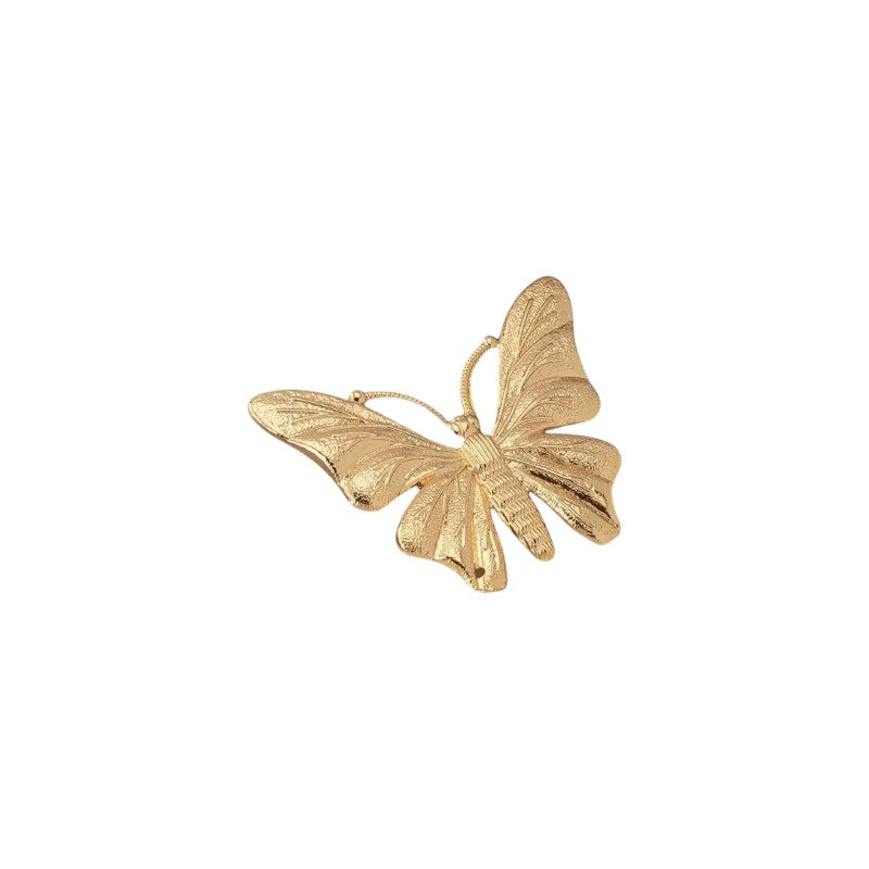 Golden butterfly broche