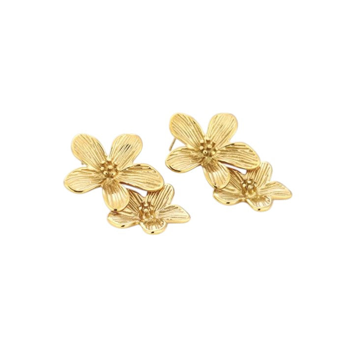 Double Blossom Earrings