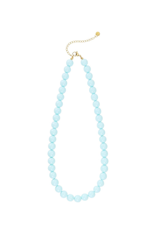 Kralenketting Babyblauw