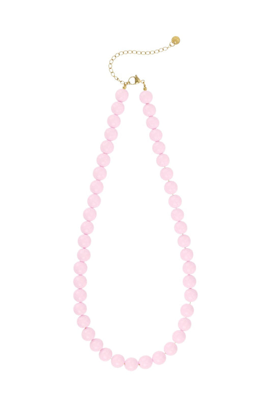 Kralenketting Babyroze