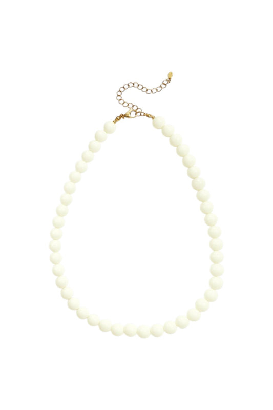 Kralenketting Wit